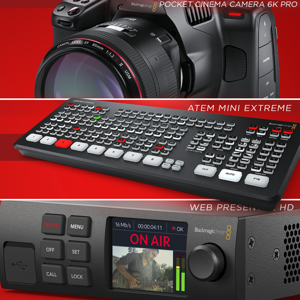 New Blackmagic Design Products