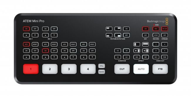 Blackmagic Design Announces New ATEM Mini Pro